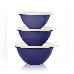 Tupperware Vintage Classic Wonderlier Bowl 3pc Set